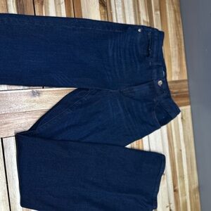 Express Dark Blue Men's Straight Jeans